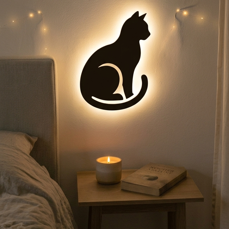Gatito 4 Pared