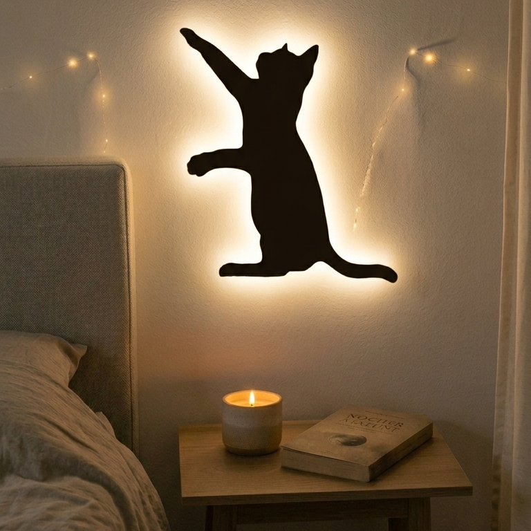 Gatito 3 Pared
