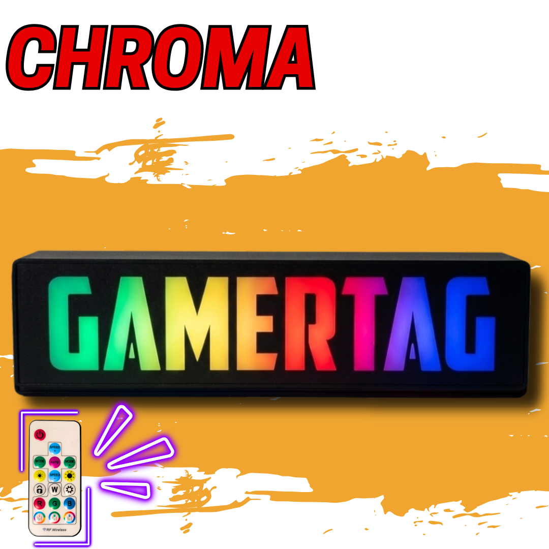 Led GamerTag Personalizada