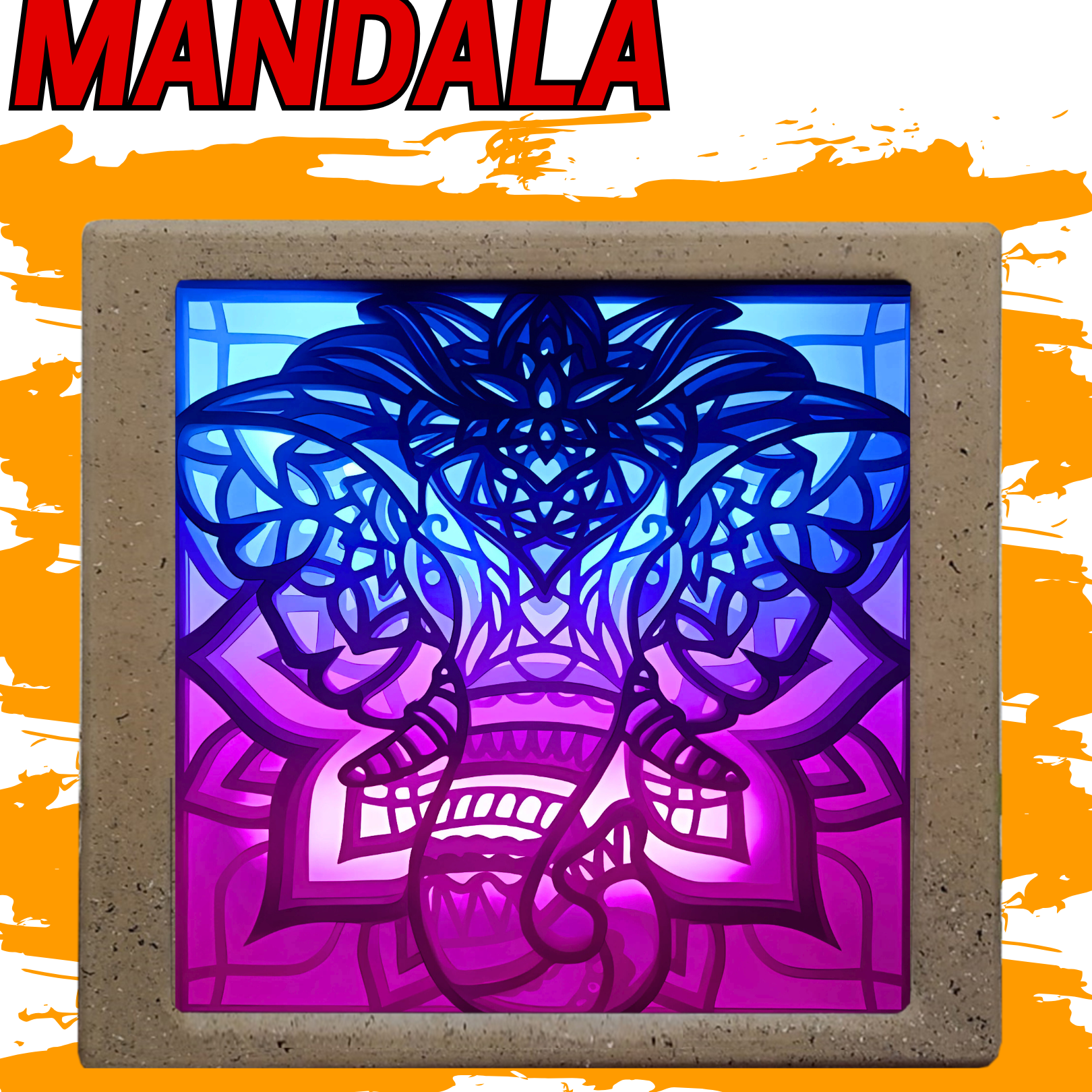 Elefante Mandala