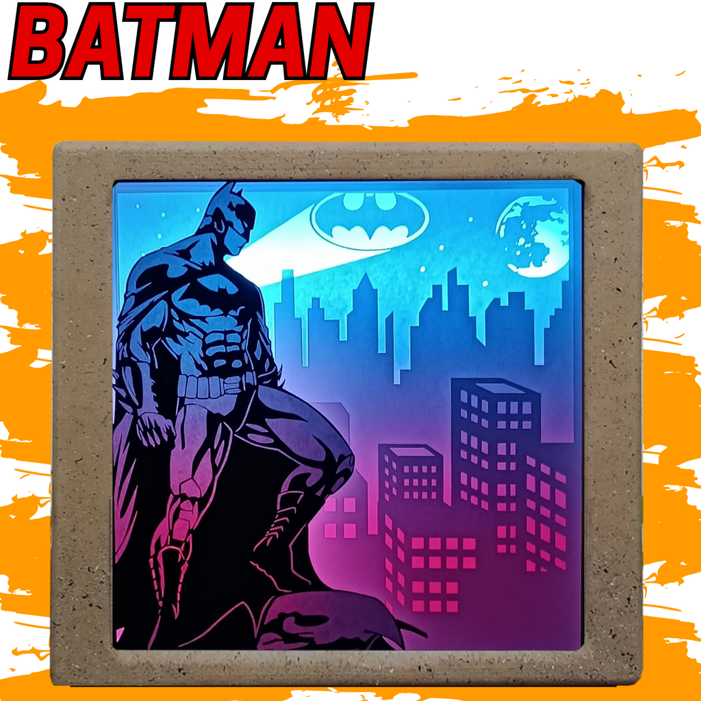 Lámpara LED 3D Batman