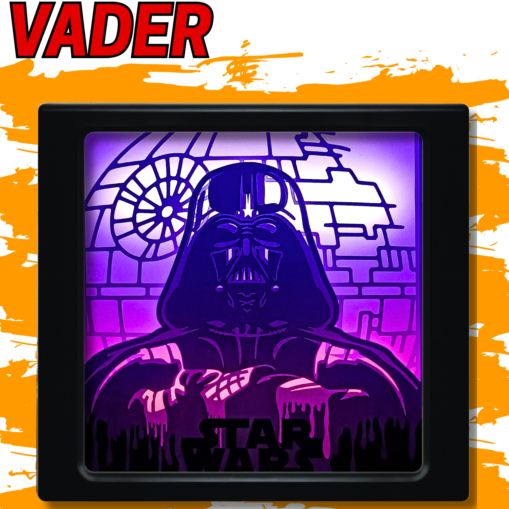 Lámpara LED 3D Star Wars Darth Vader