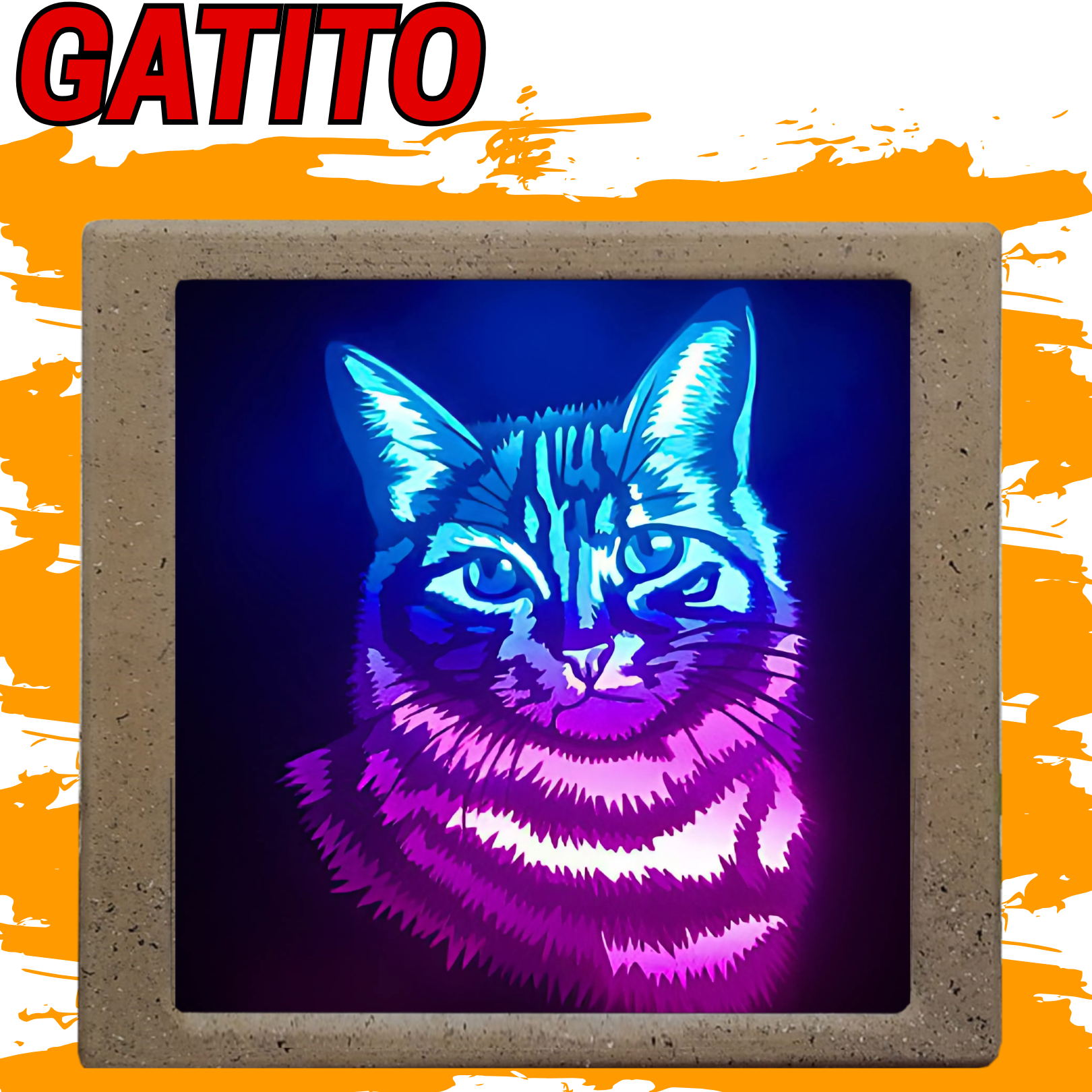 Retrato Gatito