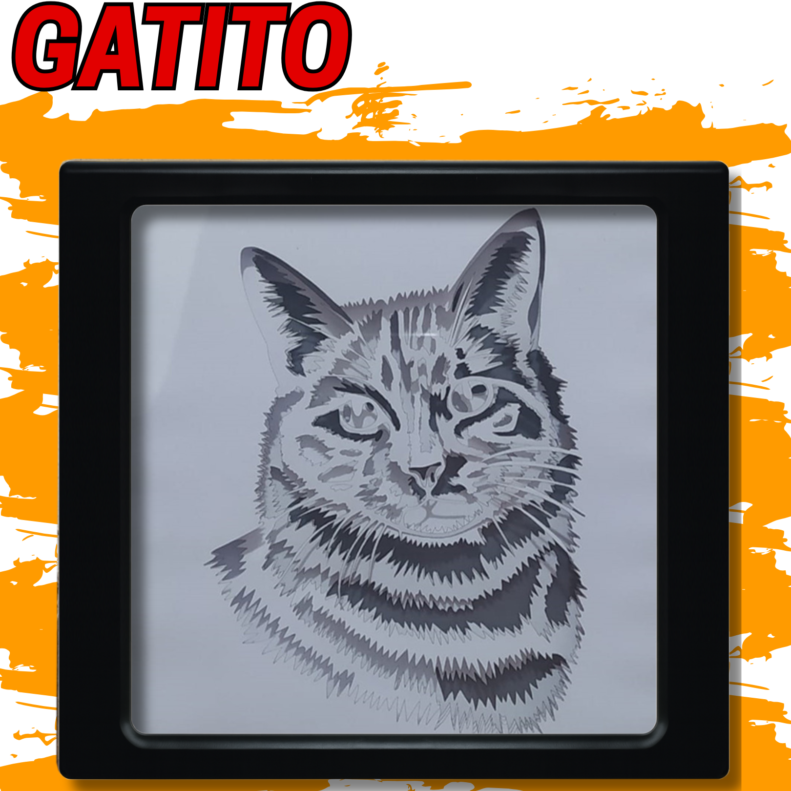 Retrato Gatito
