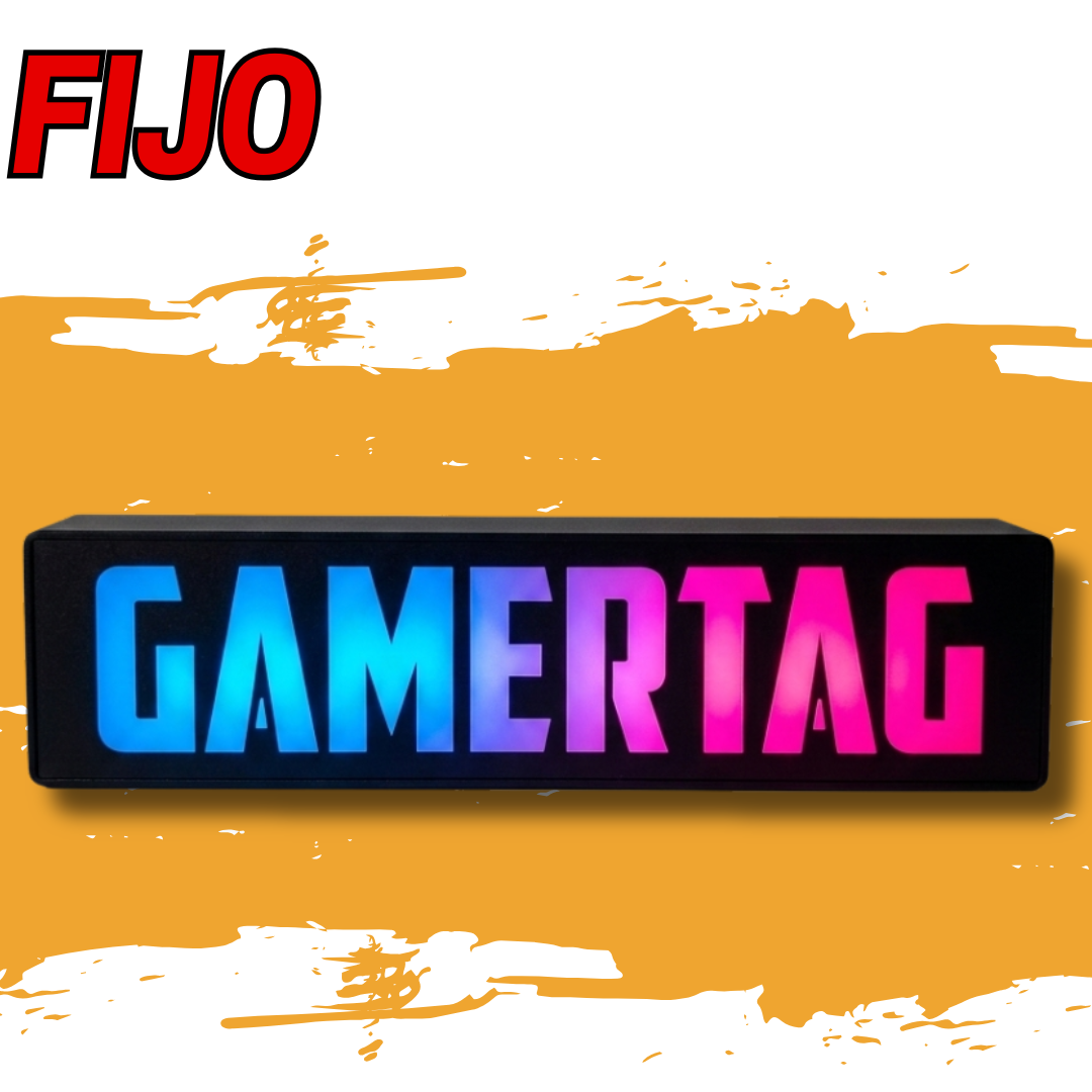 Led GamerTag Personalizada