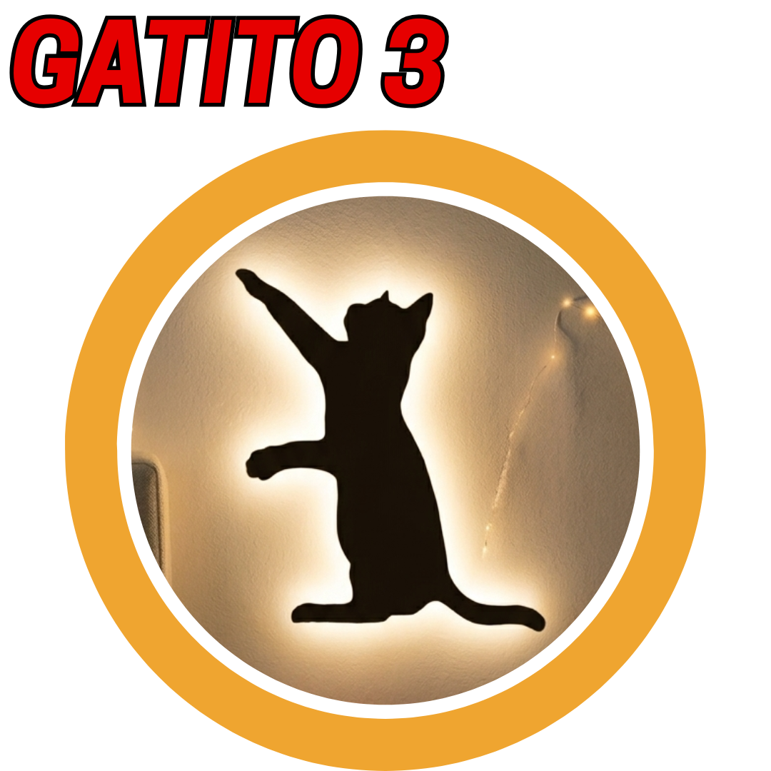 Gatito 3 Pared